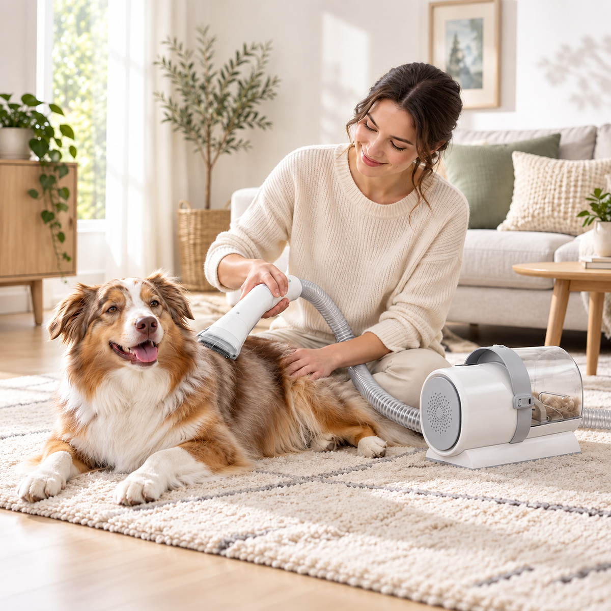 Casanvero Groom Vacuum