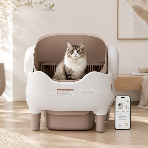 Casanvero AutoScoop Litter Box