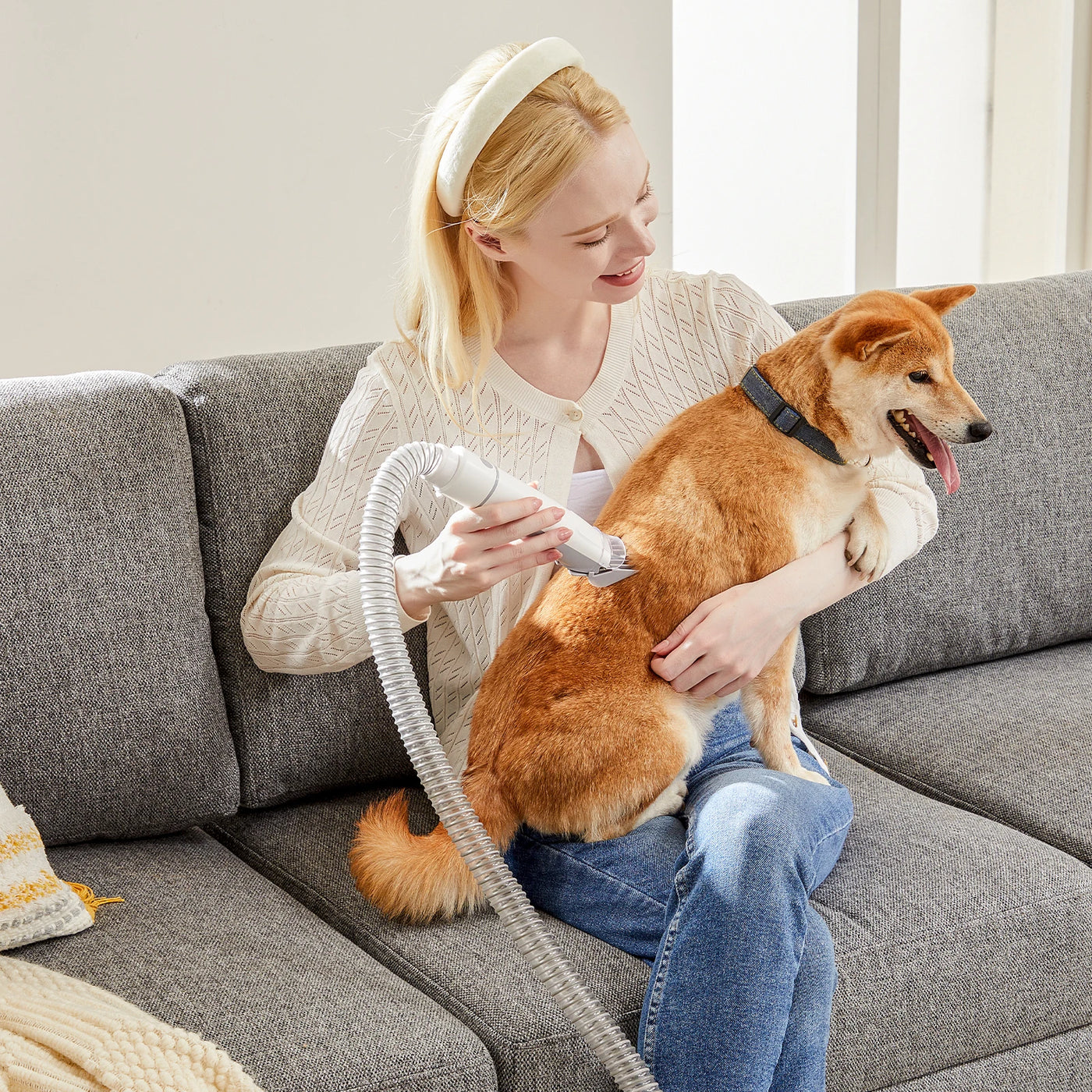 Cordless Grooming Vacuum Kit