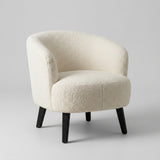 Sherpa Barrel Chair, Set of 2
