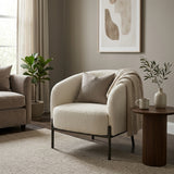 Sherpa Barrel Chair, Set of 2