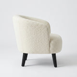 Sherpa Barrel Chair, Set of 2