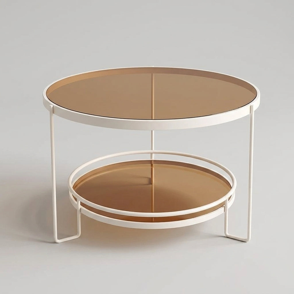 Round Glass Coffee Table
