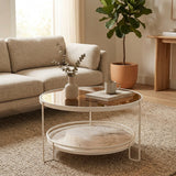 Round Glass Coffee Table