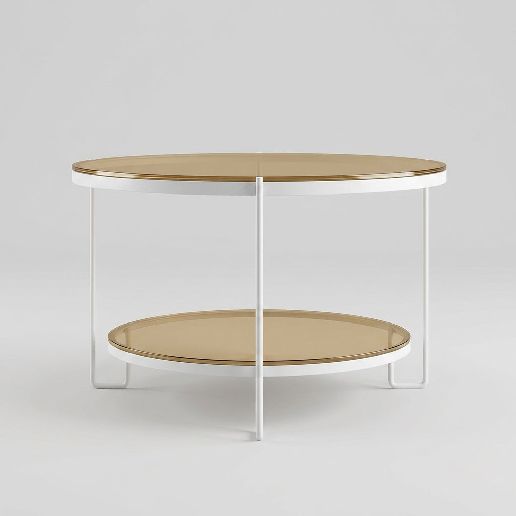 Round Glass Coffee Table