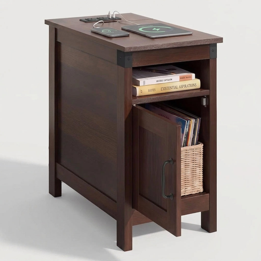 Compact Charging Nightstand