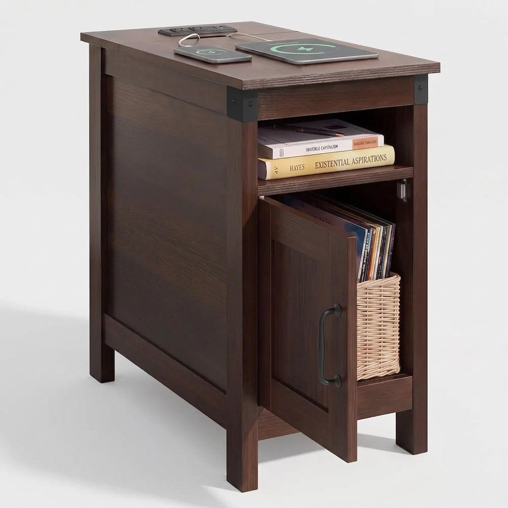 Compact Charging Nightstand