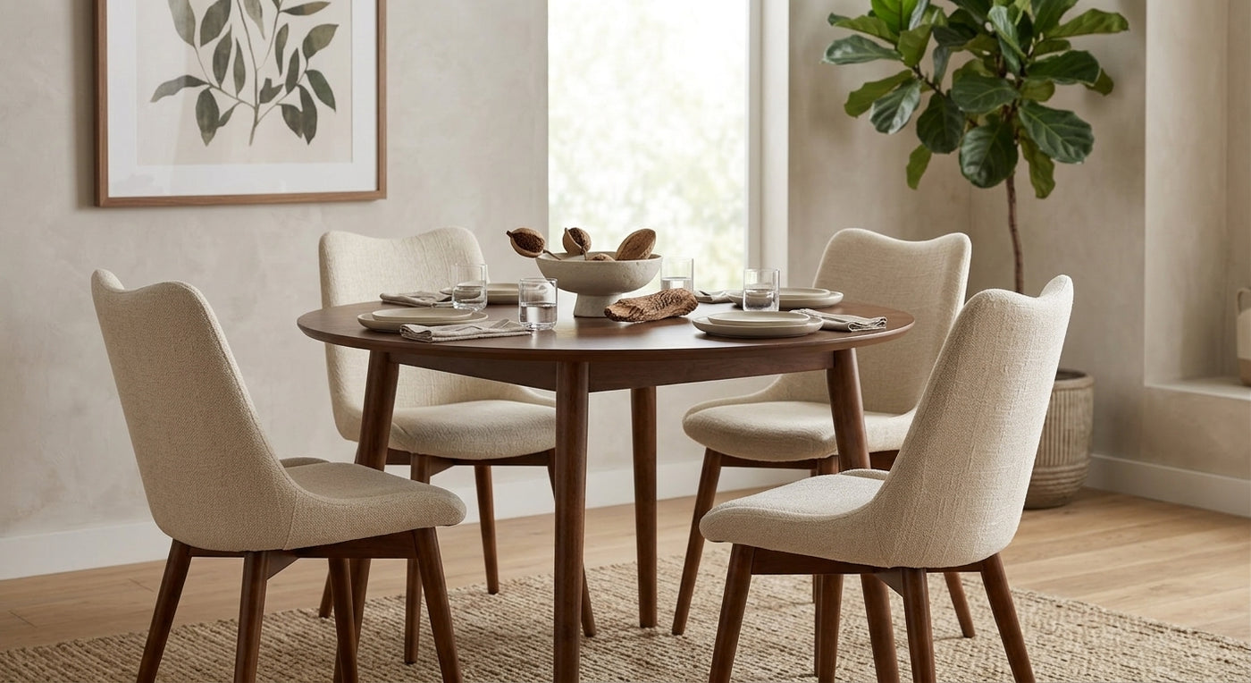 Linen Dining Chair, Set of 2