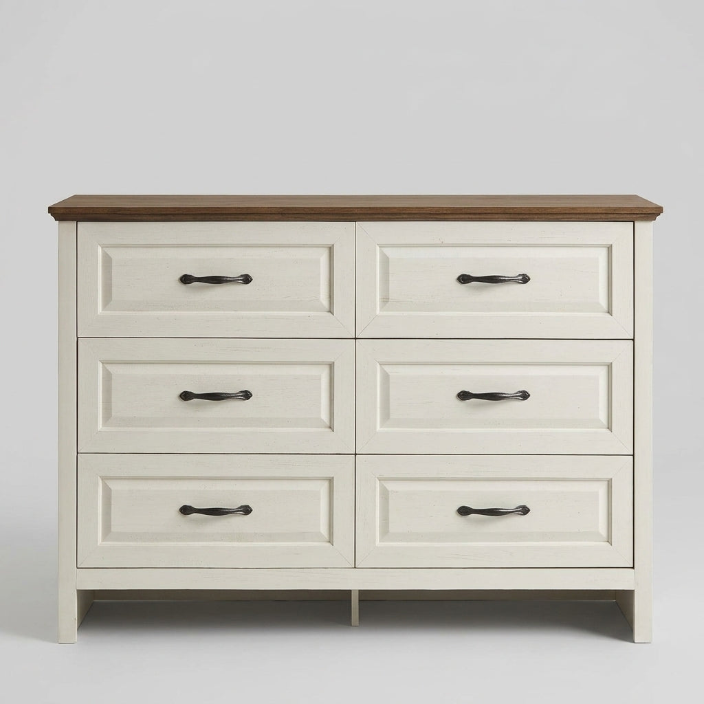 Farmhouse 6-Drawer Dresser