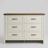 Farmhouse 6-Drawer Dresser