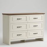 Farmhouse 6-Drawer Dresser