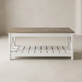 Farmhouse Storage Coffee Table