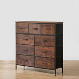 9-Drawer Fabric Dresser