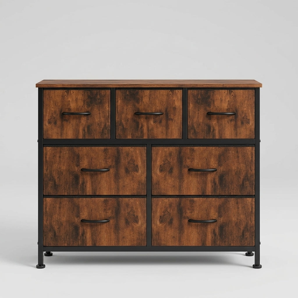 7-Drawer Fabric Dresser
