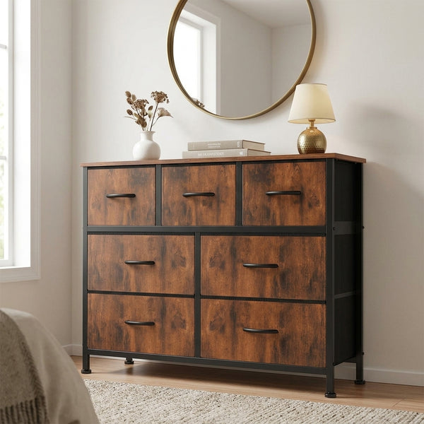 7-Drawer Fabric Dresser