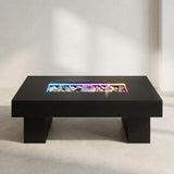 Oak LED Coffee Table