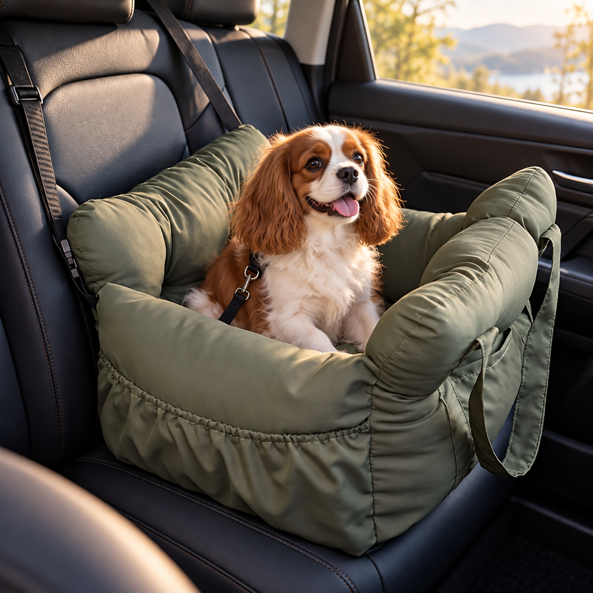 Co-Pilot Dog Car Seat at home