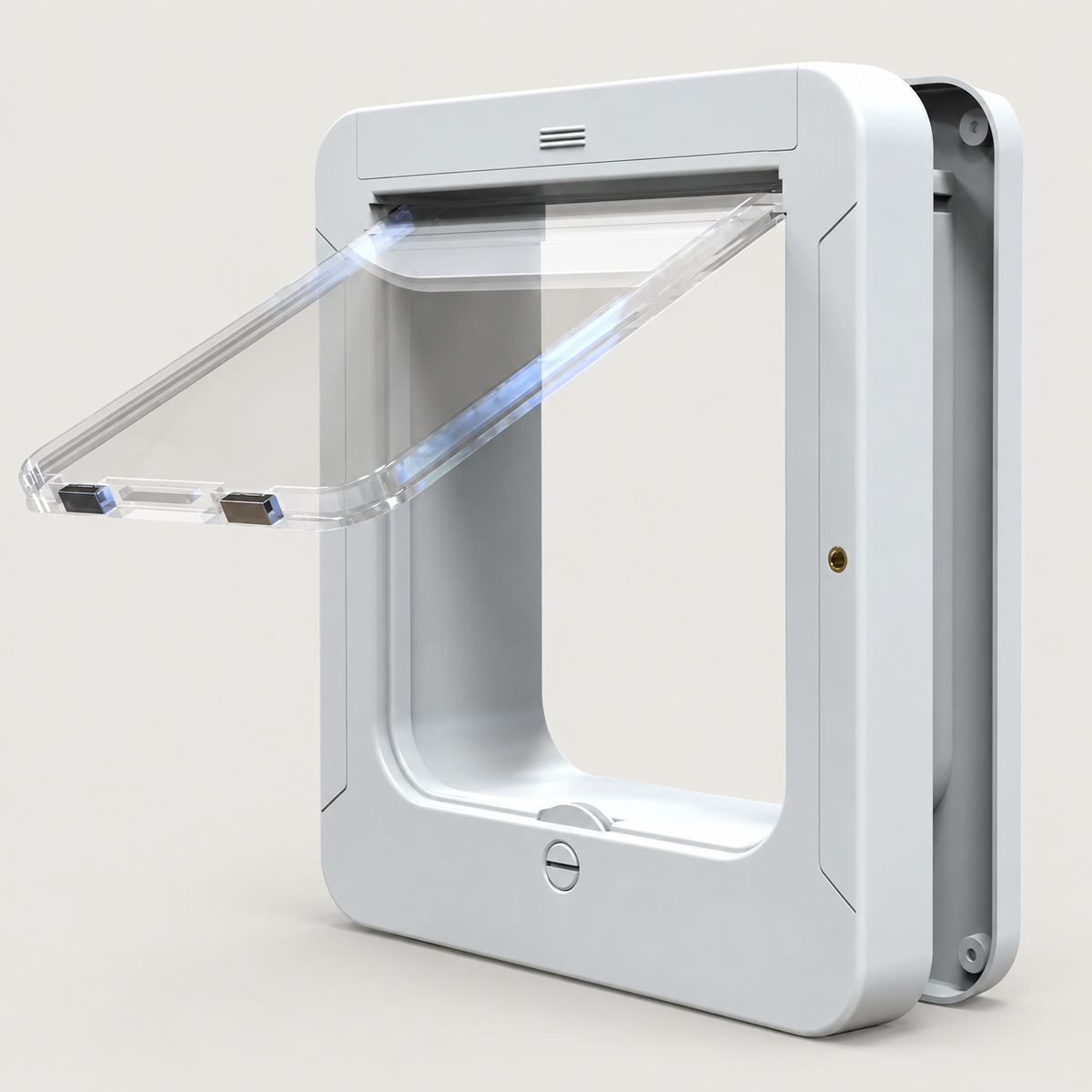 Portal Smart Microchip Cat Door on a light studio background