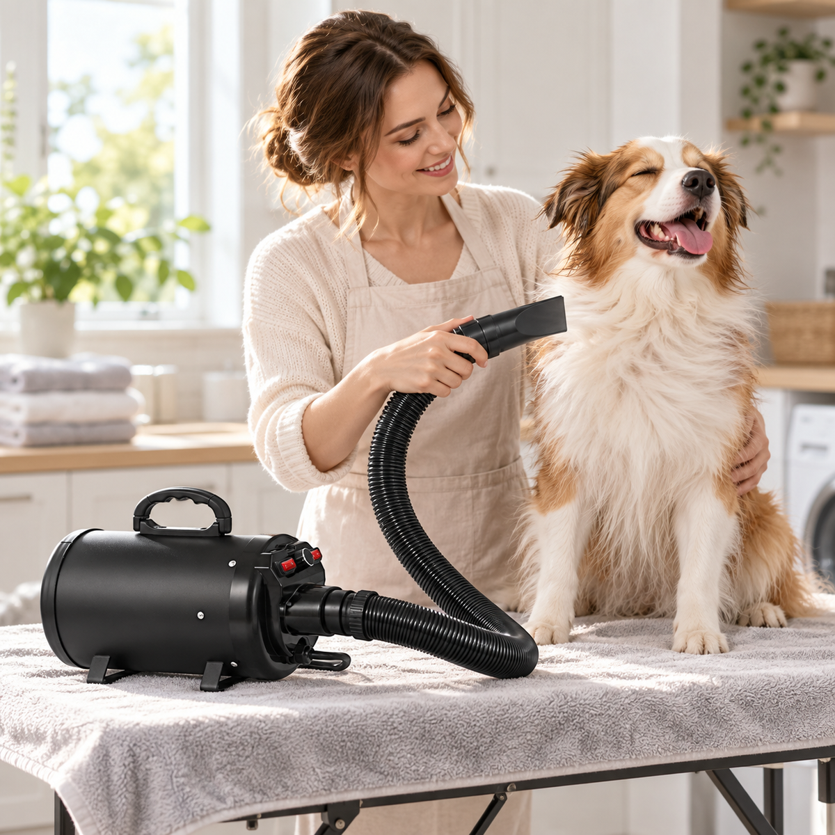 Gale High-Velocity Pet Dryer at home