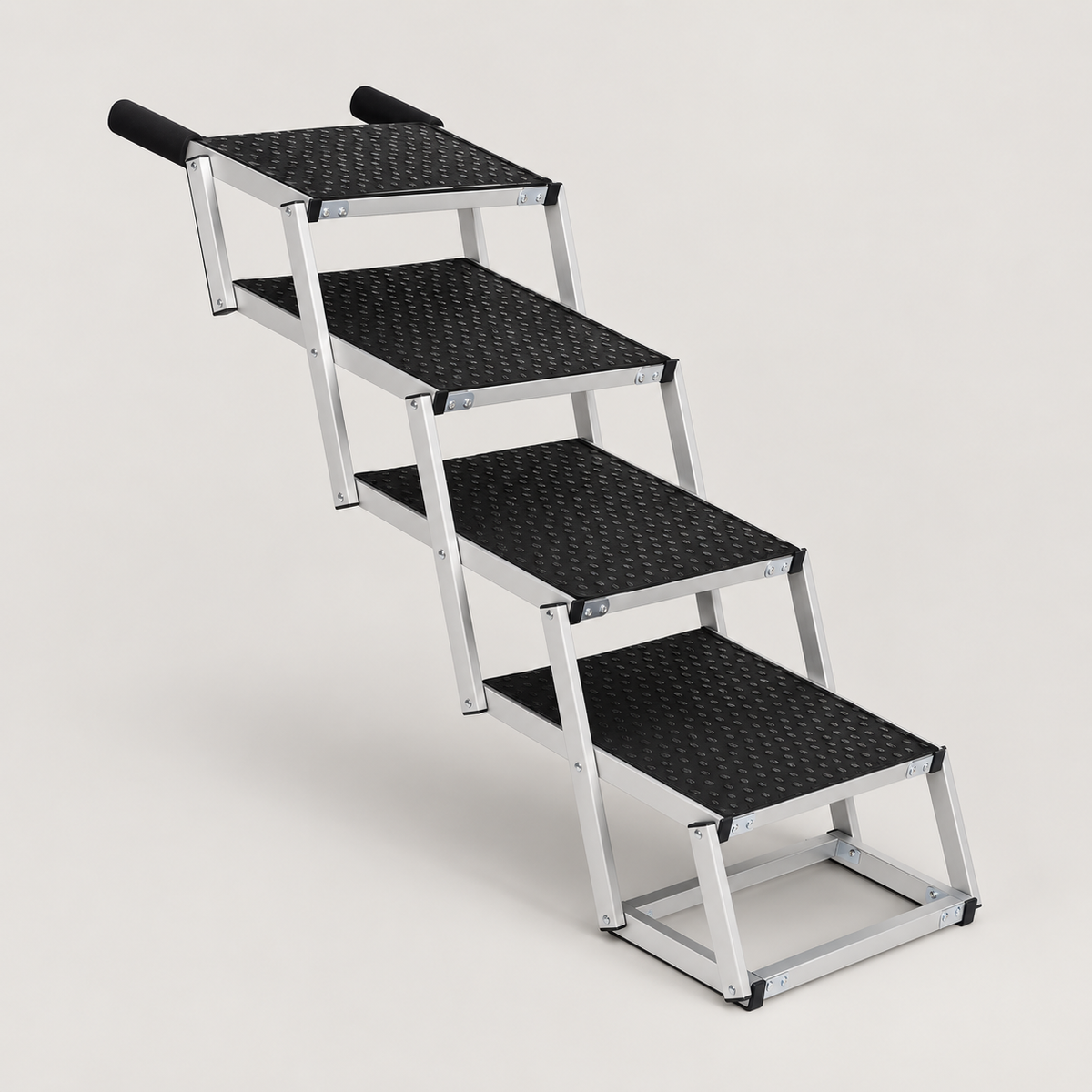 Summit Folding Dog Car Steps on a light studio background
