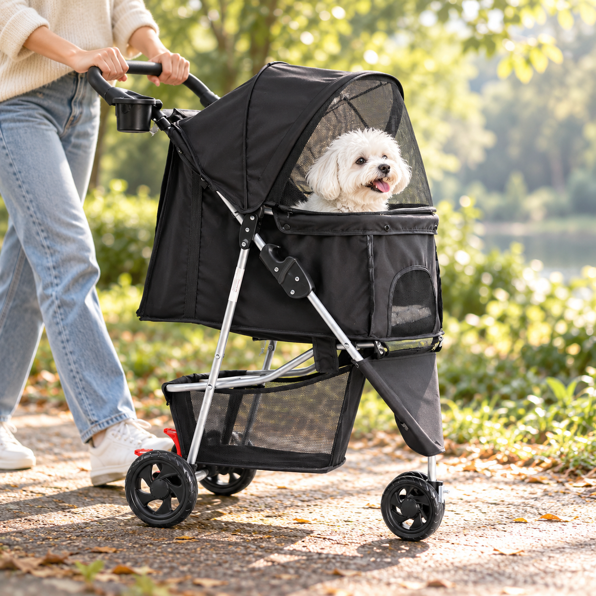 Promenade Pet Stroller at home