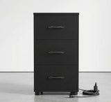 Tall Charging Nightstand, Set of 2
