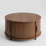 Fluted Drum Coffee Table