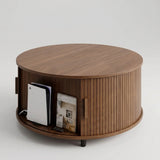 Fluted Drum Coffee Table
