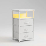 Smart Charging Nightstand with Light