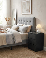 3-Drawer Charging Nightstand