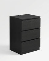 3-Drawer Charging Nightstand