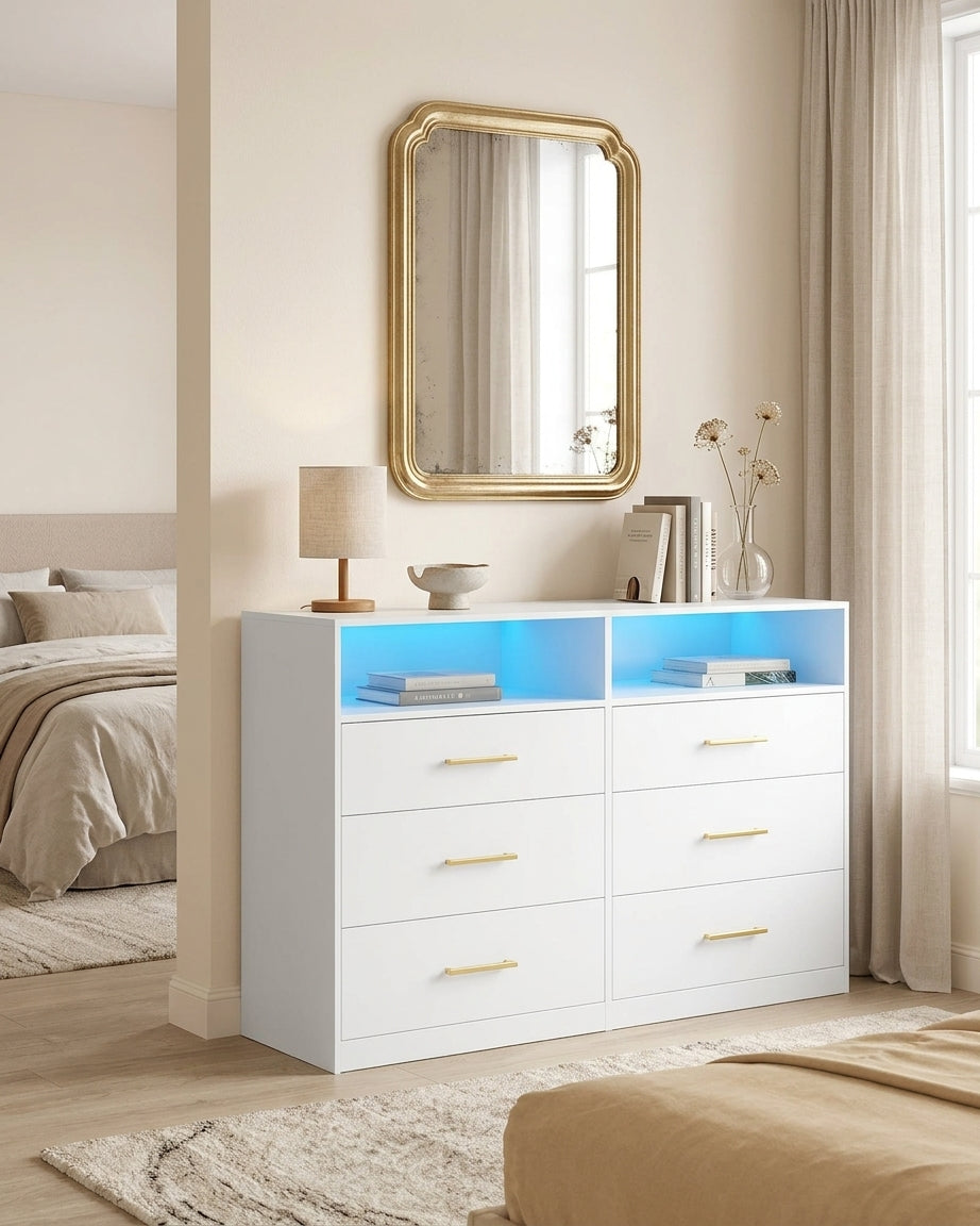 LED Chest of Drawers