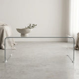 Waterfall Glass Coffee Table