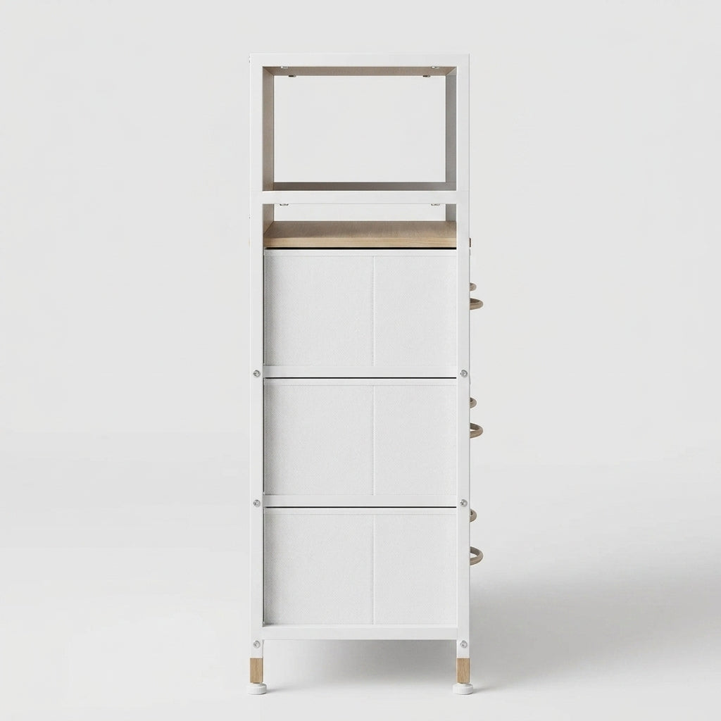 5-Drawer File Nightstand