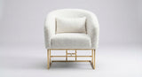 Teddy Faux Fur Chair, Set of 2